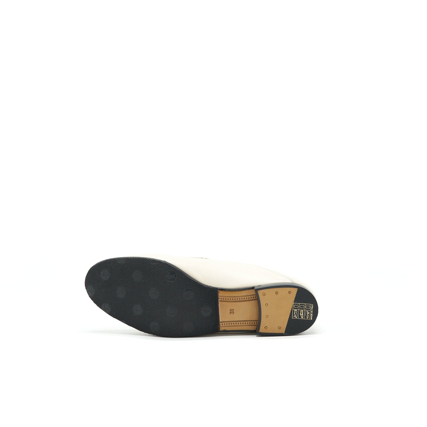 Gucci size38 Loafers 1953 Horsebit Cream