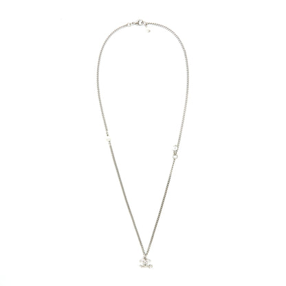 Chanel mini CC logo necklace