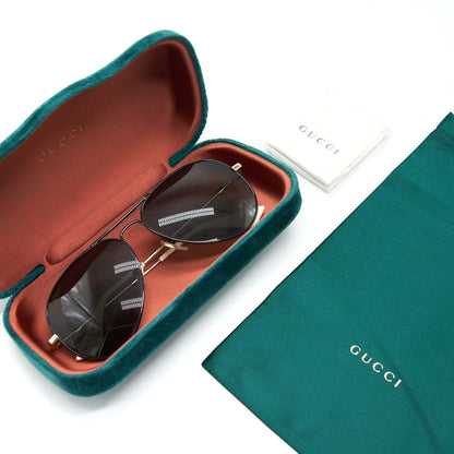 Gucci Bee sunglasses Black/ white