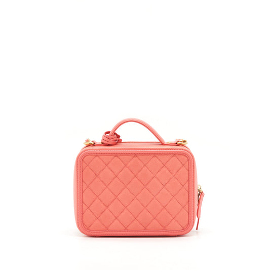 Chanel Vanity Case Medium Caviar Pink