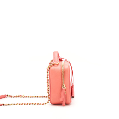 Chanel Vanity Case Medium Caviar Pink