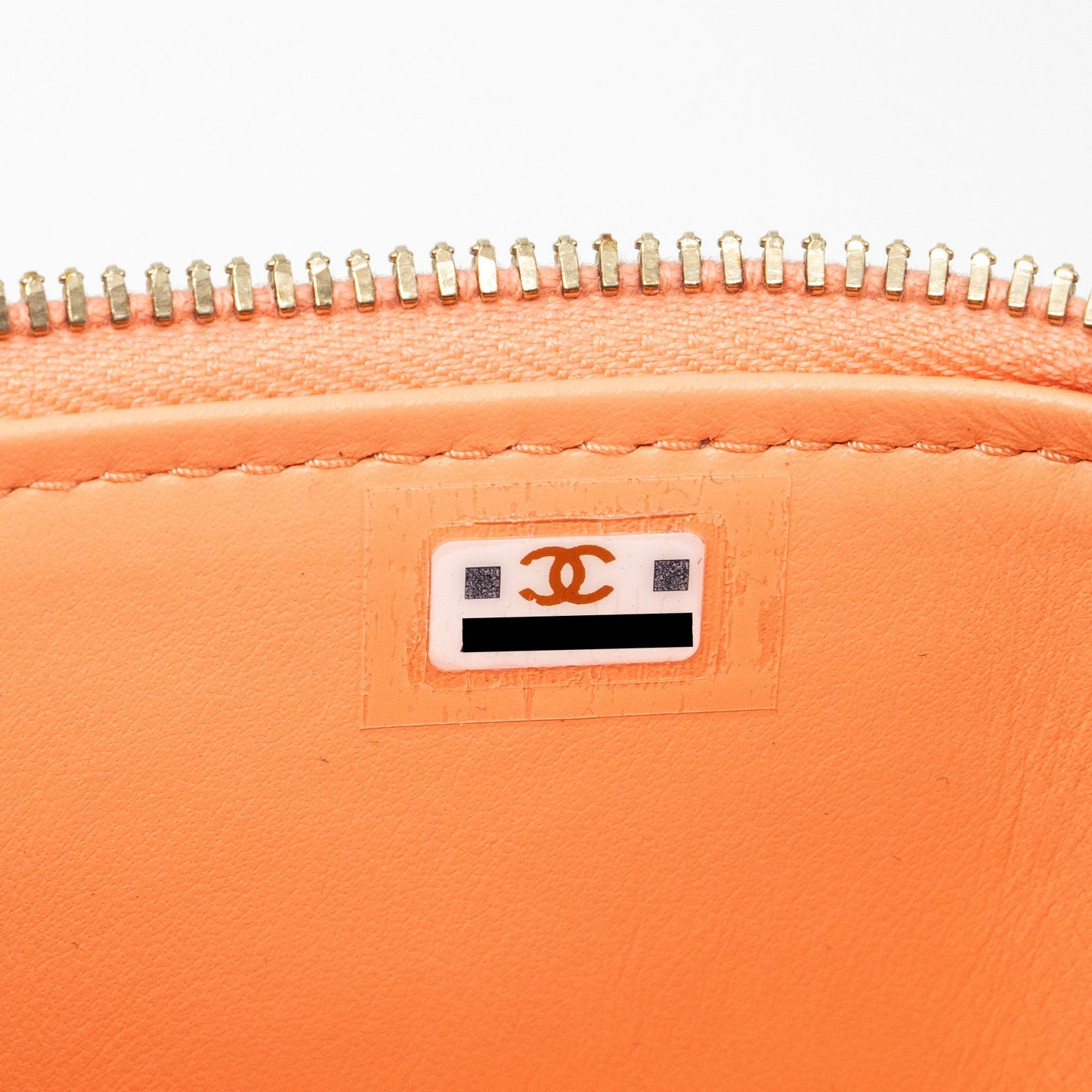 Chanel Mini Vanity With Chains Caviar Coral Pink L(Microchip)