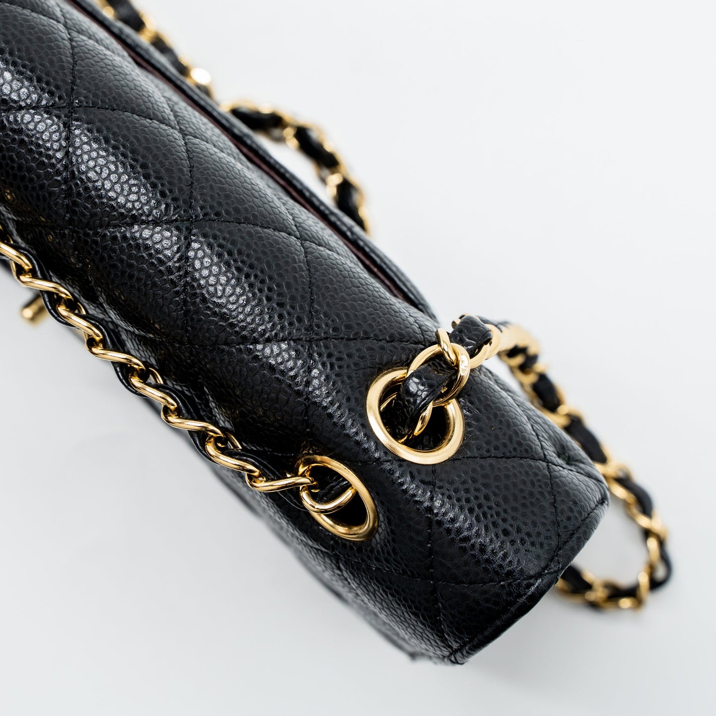 Chanel Medium Classic Double Flap Bag Caviar Black