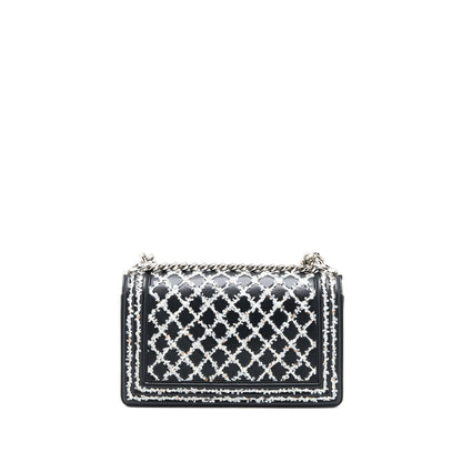 Chanel Medium Boy Bag Limited Lambskin Black/White