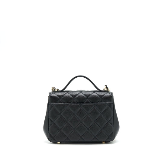 Chanel Small Business Affinity Caviar Black L