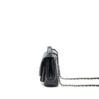 Chanel Medium Business Affinity Caviar Black L(Microchip)