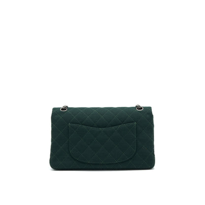Chanel reissue 2.55 226 Flap Bag fabric Dark green