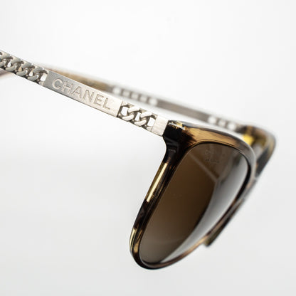 Chanel 5352 Butterfly Sunglasses Light Brown