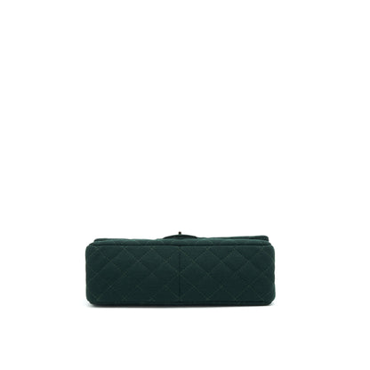 Chanel reissue 2.55 226 Flap Bag fabric Dark green
