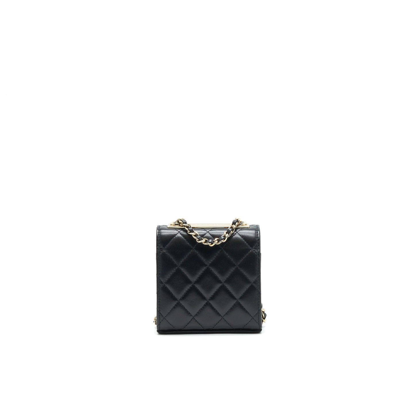 CHANEL MINI TRENDY CC CHAIN WALLET BLACK L