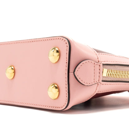 Gucci Horsebit 1955 mini top handle bag calfskin multicolour pink