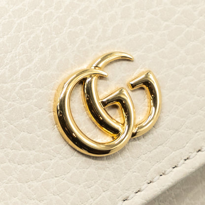 Gucci Ophidia Key Case Calfskin White