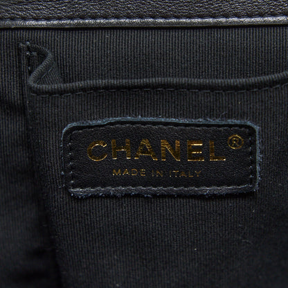 Chanel 23C Large Duma Backpack Calfskin Black L (Microchip)