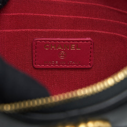 Chanel 19 Pouch Lambskin Black