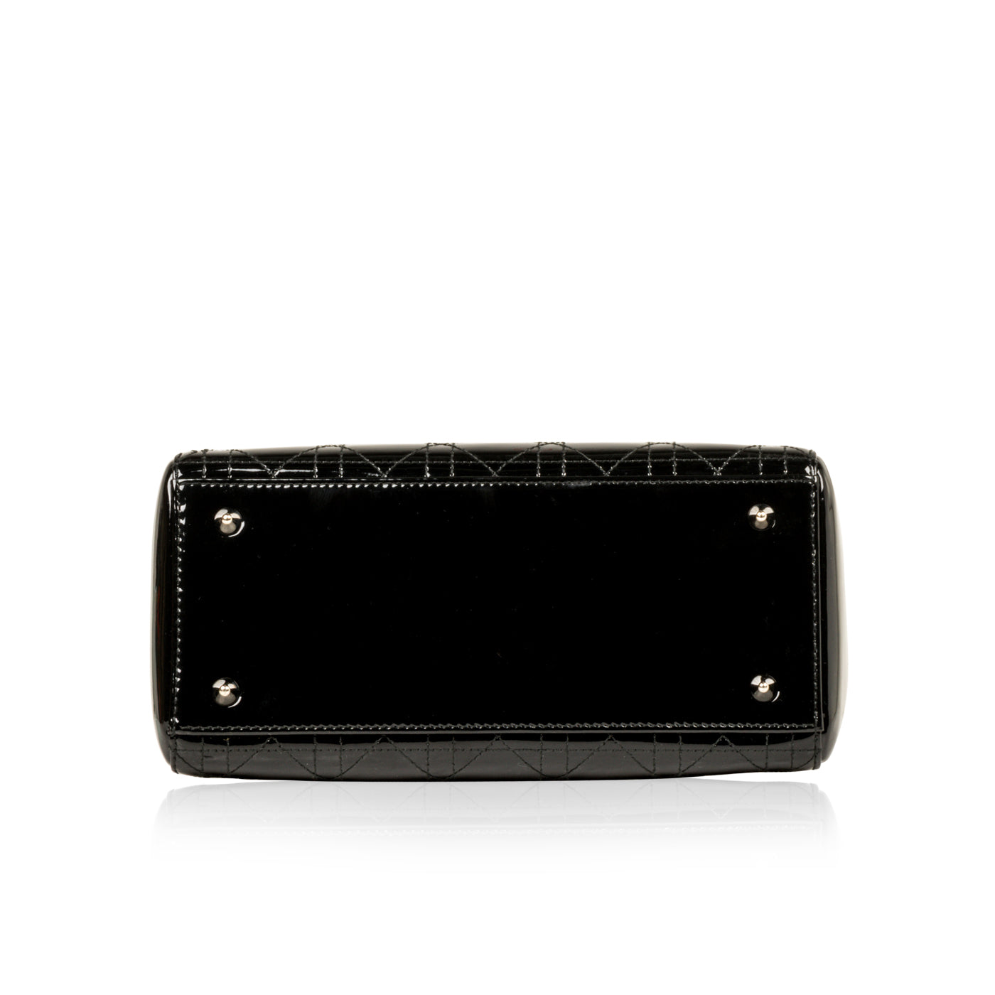 Christian Dior Lady Dior Medium Patent