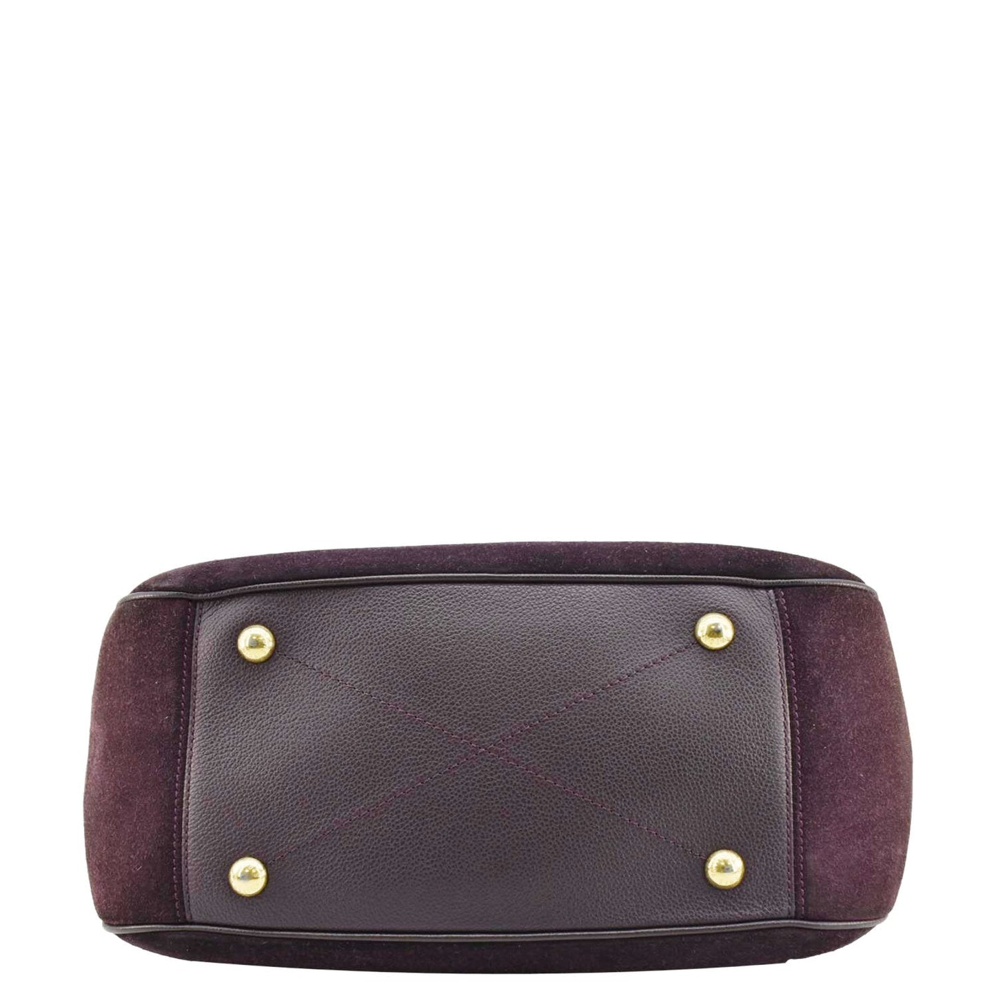 LOUIS VUITTON Audacieuse MM Empreinte Leather Shoulder Bag Terre