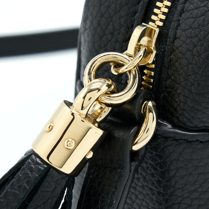 Gucci Soho Camera Disco Bag Calfskin Black