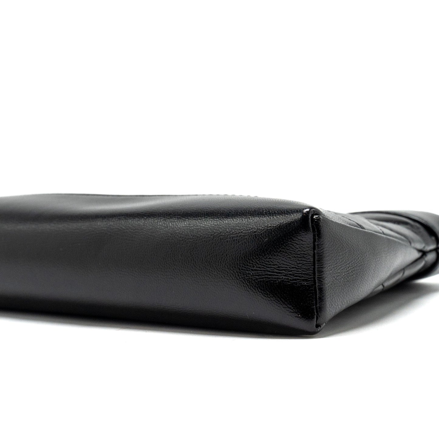 CHANEL 24S Mini 31 Clutch with Chain Shiny Lambskin Black L (microchip)