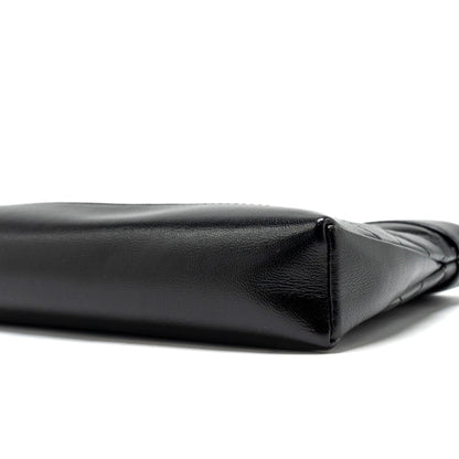 CHANEL 24S Mini 31 Clutch with Chain Shiny Lambskin Black L (microchip)