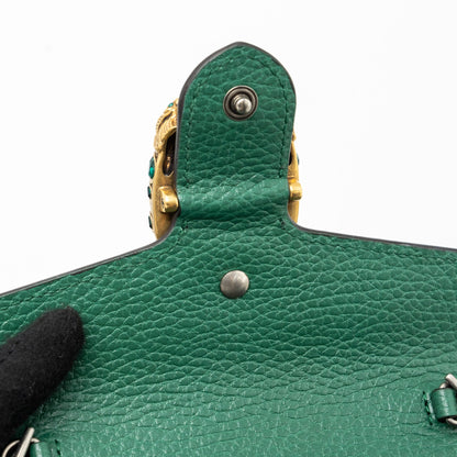 Gucci Dionysus Super Mini Leather Green