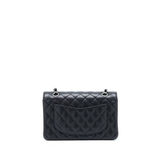 Chanel Small Classic Double Flap Bag Caviar Black (Microchip)