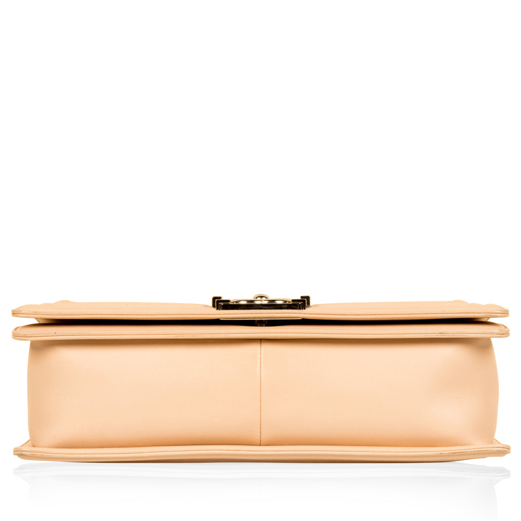 Chanel Large Boy Bag - Chevron Lambskin