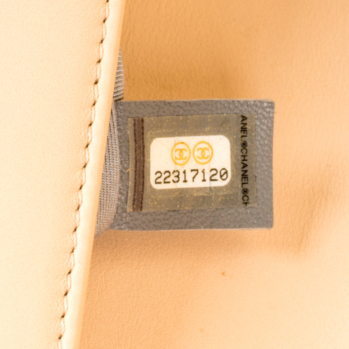 Chanel Large Boy Bag - Chevron Lambskin