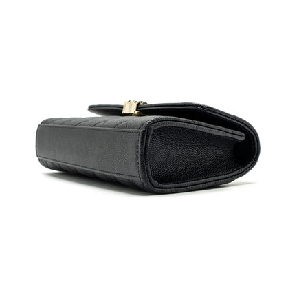 Chanel 23P Top Handle Mini Flap Bag Caviar Black L (Microchip)