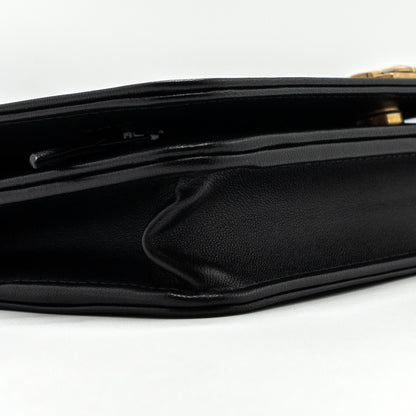 Chanel Boy Wallet On Chain Lambskin Black (Microchip)