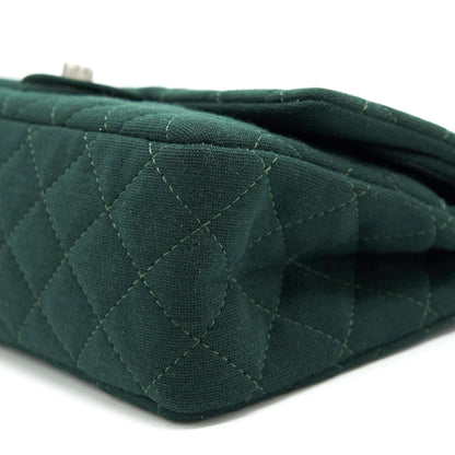 Chanel reissue 2.55 226 Flap Bag fabric Dark green
