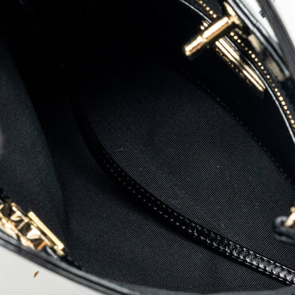 Chanel 24c Mini 31 Bag Shiny Calfskin Black L(Microchip)