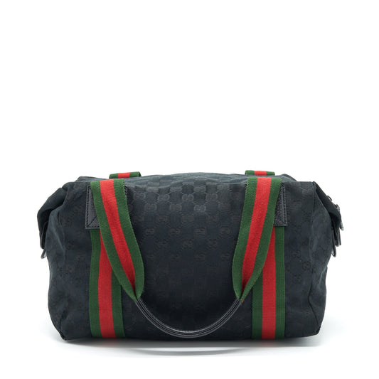 Gucci Tote Fabric GG Supreme Black