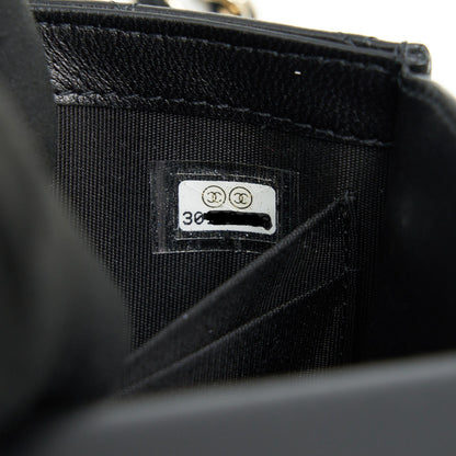 CHANEL MINI TRENDY CC CHAIN WALLET BLACK L