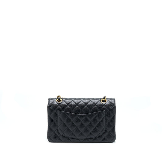 Chanel Small Classic Flap Bag Caviar Black