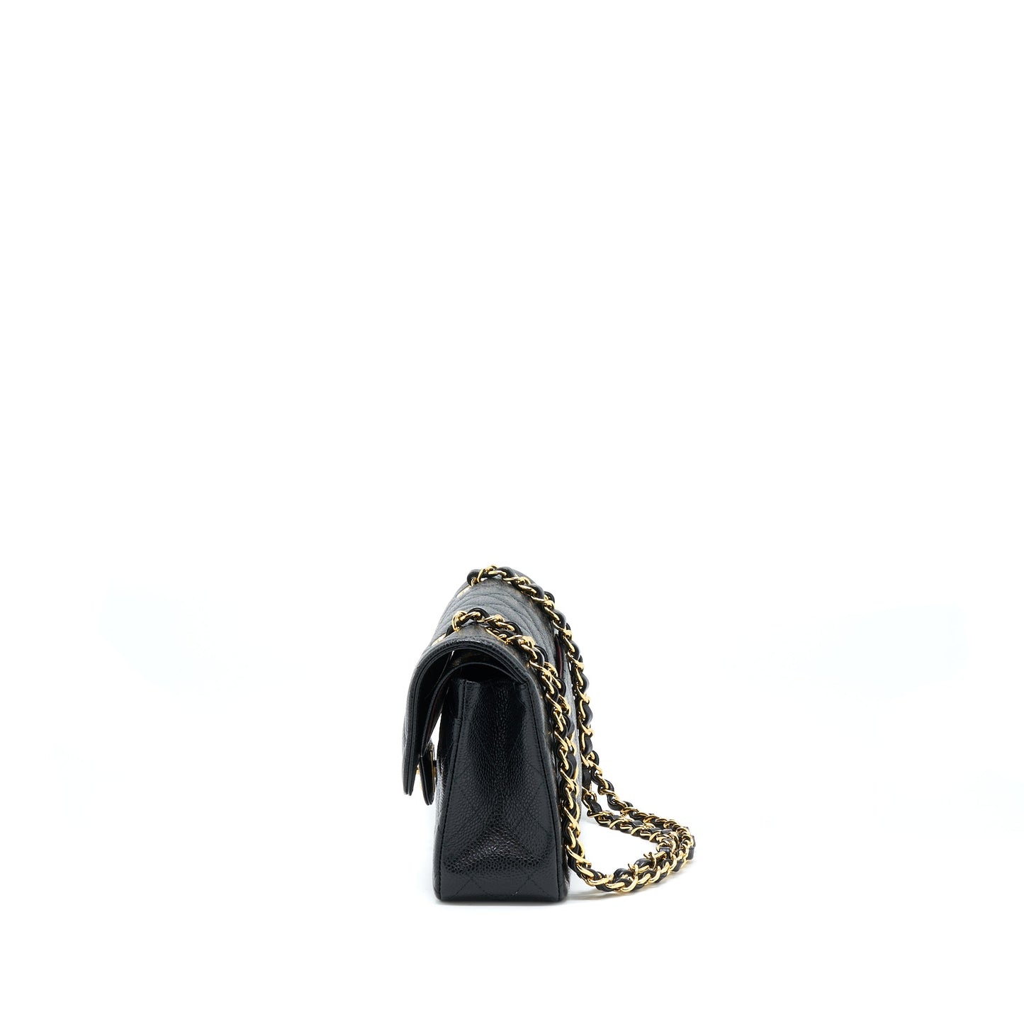 Chanel Small Classic Flap Bag Caviar Black
