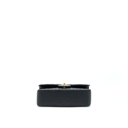Chanel Small Classic Flap Bag Caviar Black