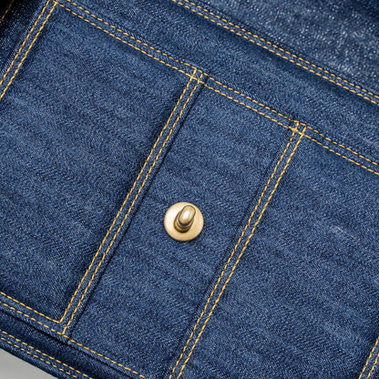 Chanel 23S Flap Backpack Denim Blue Brushed  (Microchip)
