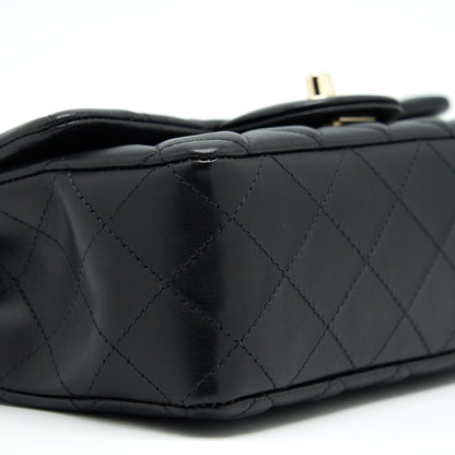 Chanel Mini Rectangular Flap Bag Lambskin L