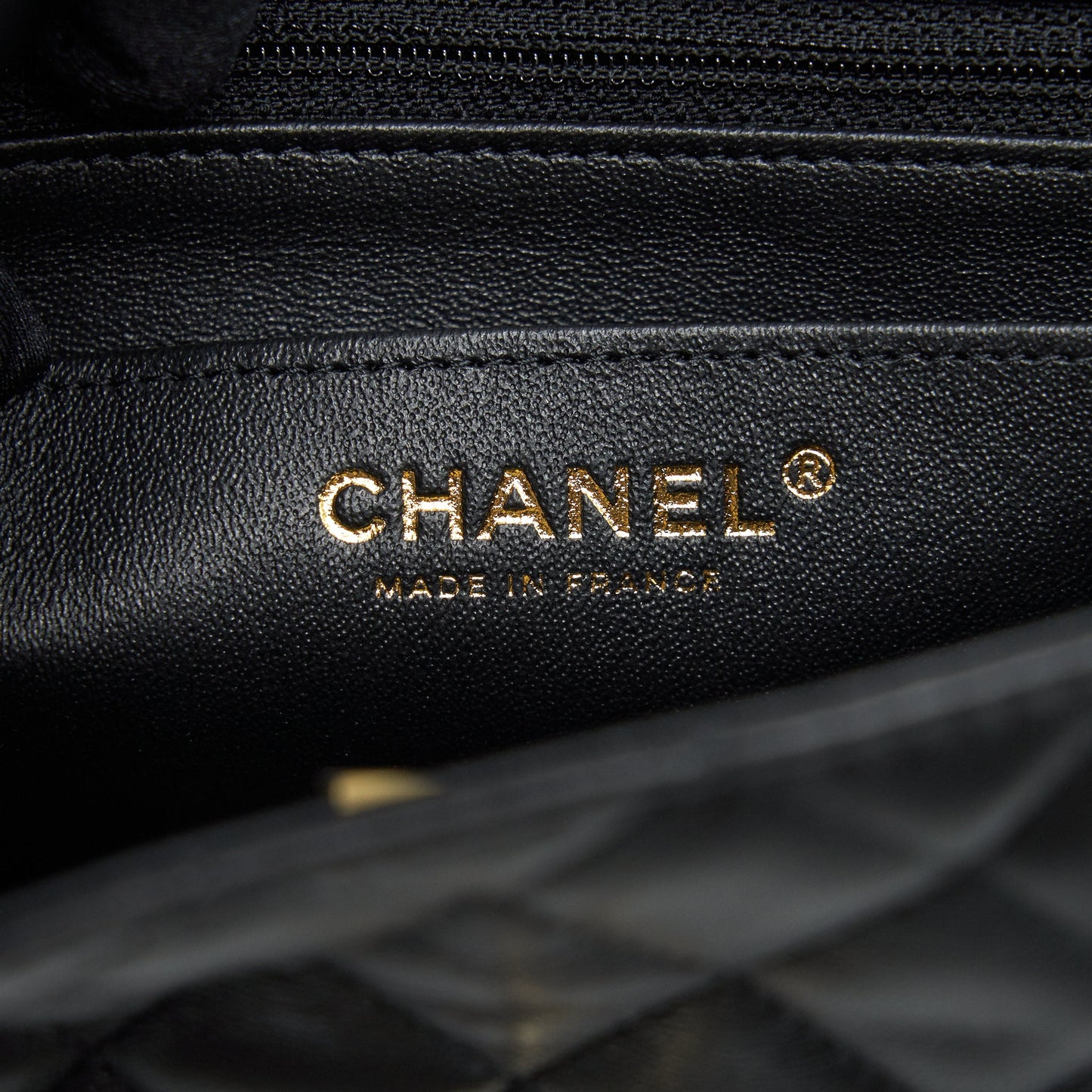 Chanel Mini Rectangular Flap Bag Lambskin L