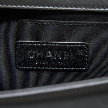 Chanel Medium Boy Bag Limited Lambskin Black/White