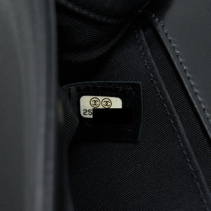 Chanel Medium Boy Bag Limited Lambskin Black/White