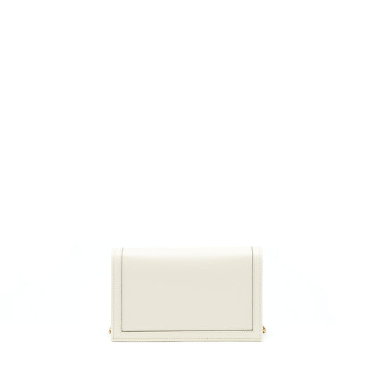 Gucci Diana Mini Bag with Bamboo White
