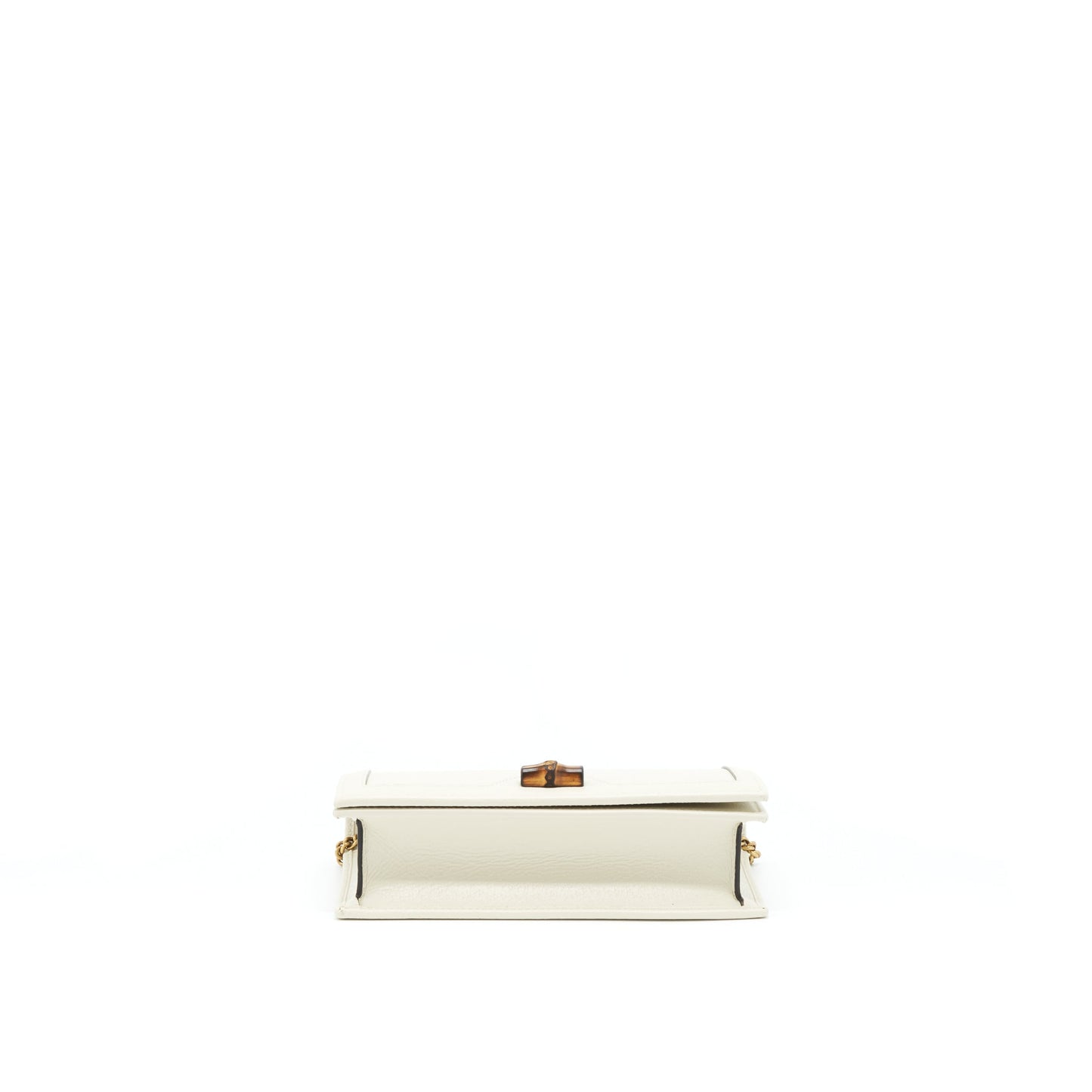 Gucci Diana Mini Bag with Bamboo White