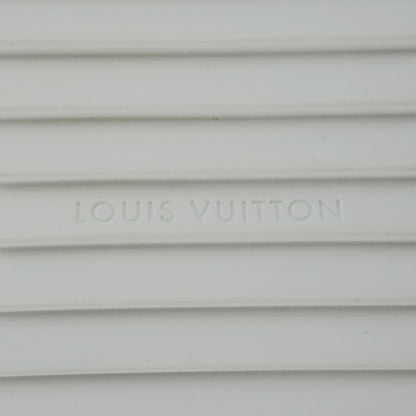 LOUIS VUITTON TimeOut Monogram Denim Sneakers Bicolor Size 36
