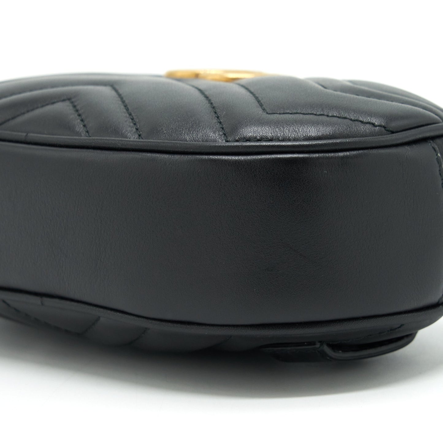 Gucci GG Marmont Matelasse Belt Bag Black