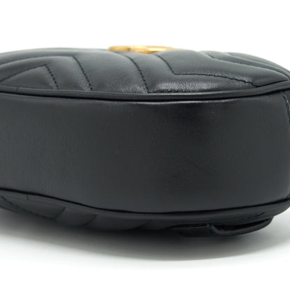 Gucci GG Marmont Matelasse Belt Bag Black