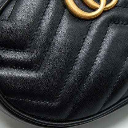 Gucci GG Marmont Matelasse Belt Bag Black