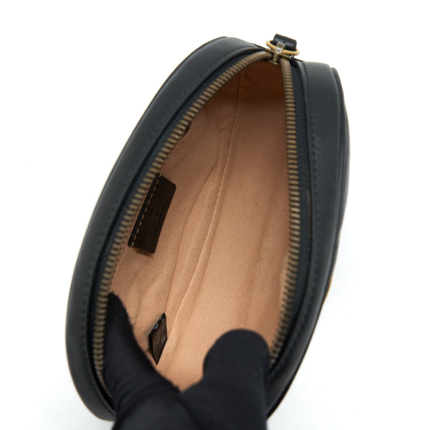 Gucci GG Marmont Matelasse Belt Bag Black