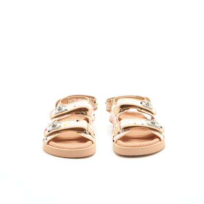 Chanel Size37 Dad Sandal Beige