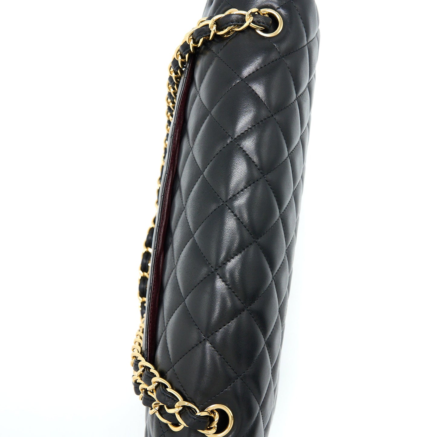 Chanel Maxi Classic Double Flap Bag Lambskin Black